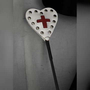 Heart Shaped Nurse Cross Riding Crop